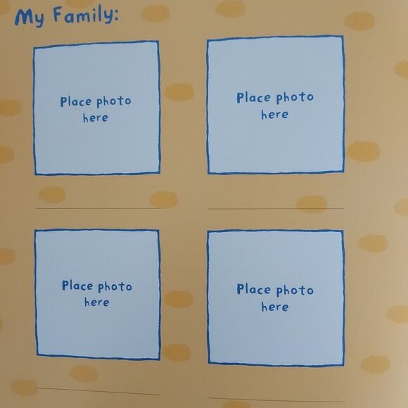 Noah's Ark Scrapbook Memory Memories Keepsake Album Baby Book Kids 11" x 11" - Picture 8 of 11